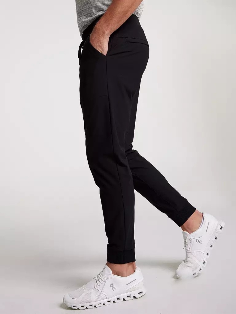 VRST Men's Black Jogger Pants with Drawstring Waist Small -  NWT